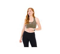 Nike sujetador deportivo Swoosh S Caqui