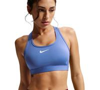 Nike - Sujetador Swoosh Medium Support Mujer, Mujer, Sapphire-White, M