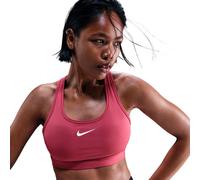 Nike - Sujetador Swoosh Medium Support Mujer, Mujer, Sweet Beet-White, M