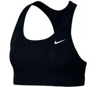 Nike - Sujetador Swoosh Non-Padded Mujer, Mujer, Black-White, XS