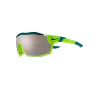 Nike Unisex Nike NIKE SHOW X RUSH E DZ7369 702 Gafas de sol Plástico Amarillo Marrón Máscara Reflejado