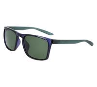 Nike sun gafas de sol unisex sky ascent, lentes de color verde, talla
