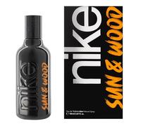 NIKE - Sun & Wood 100 ml, Colonia Hombre, Perfume Formato Spray, Eau de Toilette Natural y Masculina, Aroma Amaderado Frutal Ambarado, Fragancia Fresca y de Larga Duración