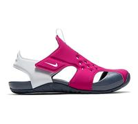 NIKE Sunray Protect 2 (PS), Zapatillas de Gimnasio, Rosa Fireberry Football Grey Thunder Blue, 32 EU