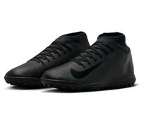 Nike Mercurial Superfly 10 Club Zapatillas de fútbol de perfil alto TF - Negro 37.5