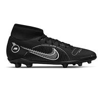 Nike Superfly 8 Club FG/MG, Zapatillas Unisex Adulto, Black Metallic Silver Medium Ash, 42 EU