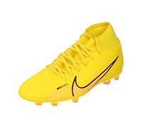 NIKE Superfly 9 Club FG/MG Hombre Botas de Futbol DJ5961 Soccer Cleats (UK 10 US 11 EU 45, Yellow Strike Sunset Glow 780)