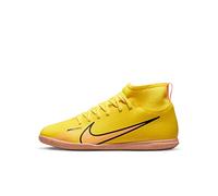 Nike Superfly 9 Club IC, Zapatos De Fútbol, Yellow Strike/Sunset Glow, 35.5 EU