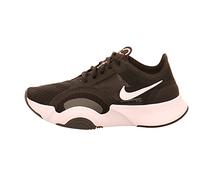Nike SuperRep Go, Entrenador Mujer, Schwarz, 36.5 EU