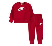Nike Sustainable Crew Set para niños Gym Red 18 meses