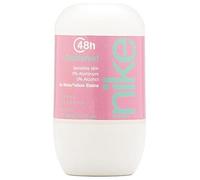 NIKE - Sweet Blossom 50 ml, Desodorante Mujer Roll-On, Desodorante Antimanchas para Piel Sensible, 0% Alcohol y 0% Sales de Aluminio, de Larga Duración, Fragancia Floral Afrutada