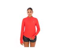 Nike Swift Camiseta De Running Dri-Fit con Cremallera De 1/4 Y Protección UV - Mujer, Lt Crimson/Reflective Silv, HQ0499-696, M
