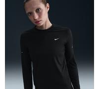 Nike Swift Camiseta de running de manga larga Dri-FIT con cuello redondo y protección UV - Mujer - Negro XL (EU 48-50)