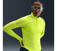 Nike Swift Camiseta de running Dri-FIT con cremallera de 1/4 y protección UV - Mujer - Verde XXL (EU 52-54)