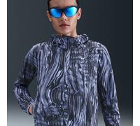 Nike Swift Chaqueta de running Repel con estampado y protección UV - Mujer - Azul XS (EU 32-34)