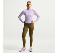 Nike Swift Leggings de running de 7/8 y talle alto con bolsillos - Mujer - Marrón L (EU 44-46)