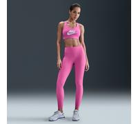 Nike Swift Leggings de running de 7/8 y talle alto con bolsillos - Mujer - Rosa XL (EU 48-50)