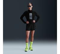 Nike Swift Pantalón corto de running con talle medio y diseño 2 en 1 Dri-FIT - Mujer - Negro XL Tall