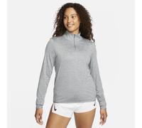 Nike Swift Parte de arriba con cremallera de 1/4 de running y protección frente a UV - Mujer - Gris XXS (EU 30)