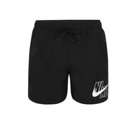 Nike Swim Bermudas 'Lap 5' negro / blanco L negro / blanco