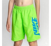 NIKE Swim Breaker Cutout SWOOS 7" Volley Short Voltage Green
