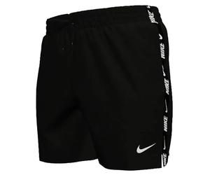 NIKE Swim Breaker Logo Tape 5" Volley Short Black