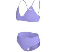 NIKE Swim Effortless Essential Triangle Bikini Set Light Thistle