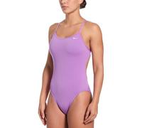 NIKE Swim Hydrastrong Solid Cutout One Piece Bright Violet