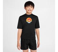Nike Swim Hydroguard Camiseta de manga corta Dri-FIT - Niño - Negro XL