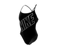 NIKE Swimwear Traje de baño de Dos Piezas, Negro, 46 Mujeres