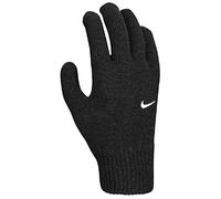Nike Swoosh 2.0 Knit Gloves N1000665-010, Unisex Gloves, Black, S/M EU
