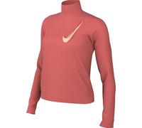 Nike Swoosh Capa Intermedia De Running Dri-Fit con Cremallera De 1/2 - Mujer, Magic Ember, HJ2225-814, S