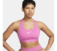 Nike Swoosh Medium Support Sujetador deportivo con almohadilla - Mujer - Rojo S