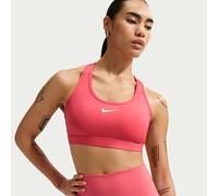 Nike Swoosh Medium Support Sujetador deportivo con almohadilla - Mujer - Rosa L