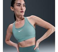 Nike Swoosh Medium Support Sujetador deportivo con almohadilla - Mujer - Verde XS