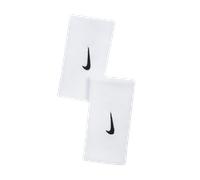 Nike Swoosh Muñequeras anchas 2.0 (2 unidades) - Blanco