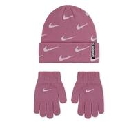 NIKE Swoosh Repeat Beanie Set