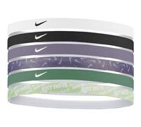 NIKE Swoosh Sport Printed Headbands 6PK 2.0 White Black Daybreak