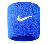 Nike Swoosh Wristbands Muñequera, Hombre, Multicolor (Royal Blue/Blanco), Única
