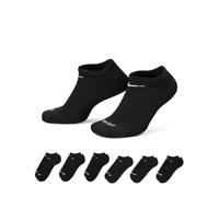 NIKE SX6898-010 Everyday Plus Cushioned Socks Men's Black/White S