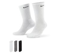 Nike SX7664 Season 2021/22 Sport Socks Unisex white(black)/carbon heather(black)/black(white) S