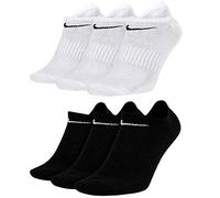 Nike SX7698 - Calcetines (6 pares, 3 pares, 3 pares, color negro, talla 46-50)