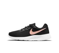 Nike Tanjun, Zapatillas de Gimnasia Mujer, Black Mtlc Red Bronze Barely Volt White, 40.5 EU