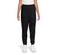 NIKE TCH FLC - Pantalón Deportivo PD para niña, Negro/Negro/Negro, 12/13 años
