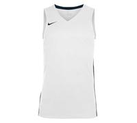 NIKE Team Basketball Stock Jersey 20 Camiseta, Color Blanco, L para Hombre