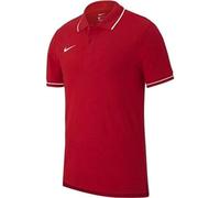 Nike Team Club 19 Polo Polo, Unisex niños, University Red/White, L