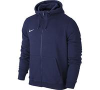 Nike Team Club Fz Hoody - Sudadera con capucha para hombre, color Azul (Obsidian/Football White), talla M