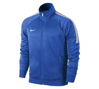 Nike Team Club Trainer Jacket Chaqueta, Hombre, Azul/Blanco (Royal Blue/Football White/Football White), S