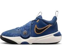 Nike Team Hustle D 11 Basketballschuh für Ältere Kinder, Zapatillas de básquetbol, Mystic Navy Black Pale Ivory, 38.5 EU
