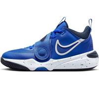 Nike Team Hustle D 11 (GS), Zapatillas de Baloncesto, Hyper Royal White Obsidian White, 38 EU